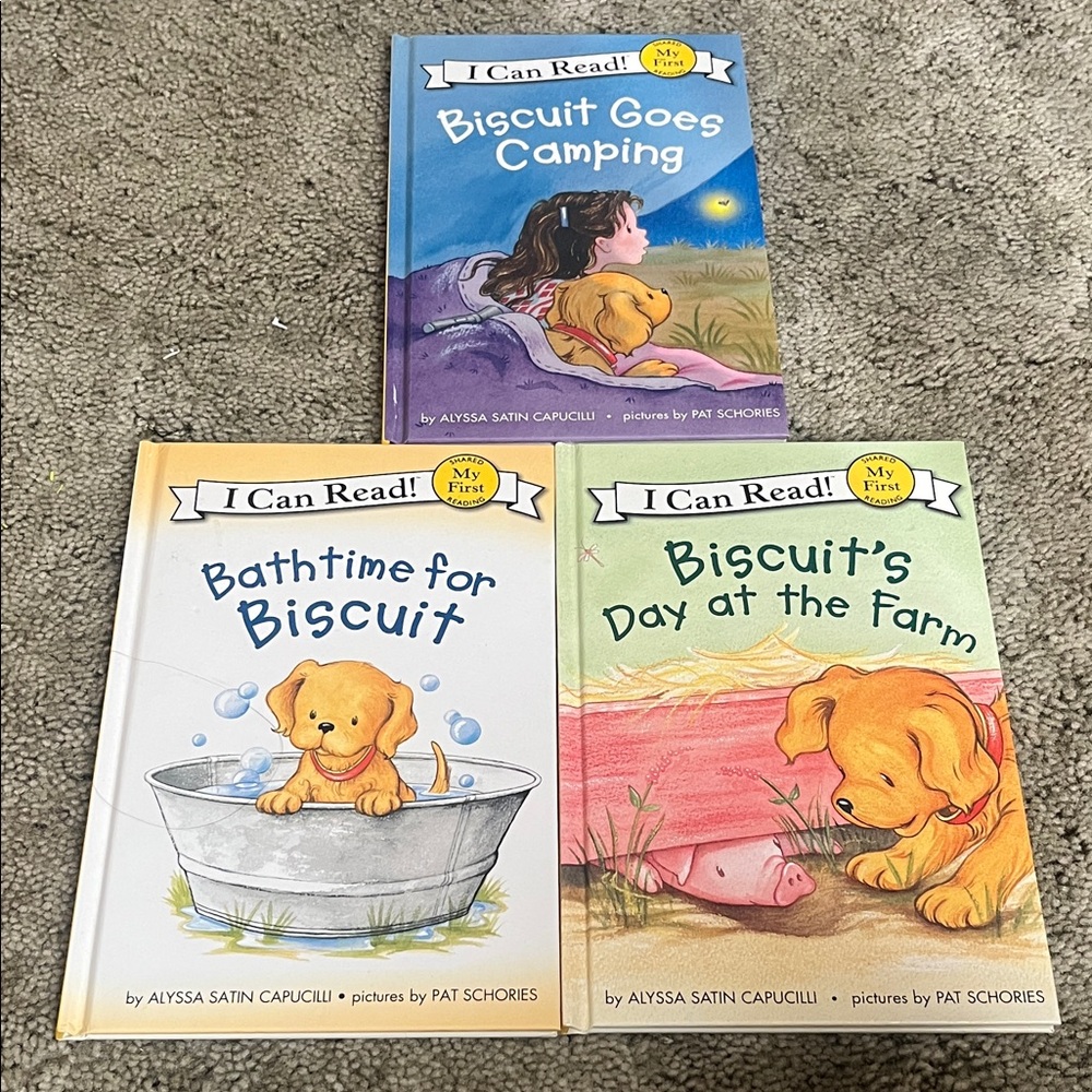 I Can Read Biscuit 3 Book Set by Alyssa Satin Capucilli